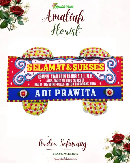 Papan Bunga Ucapan Selamat Tanggulun Barat